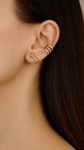 Brinco Osso Pet Banhado a Ouro
