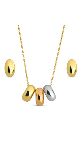 Conjunto Liso Oval Tres Banhos