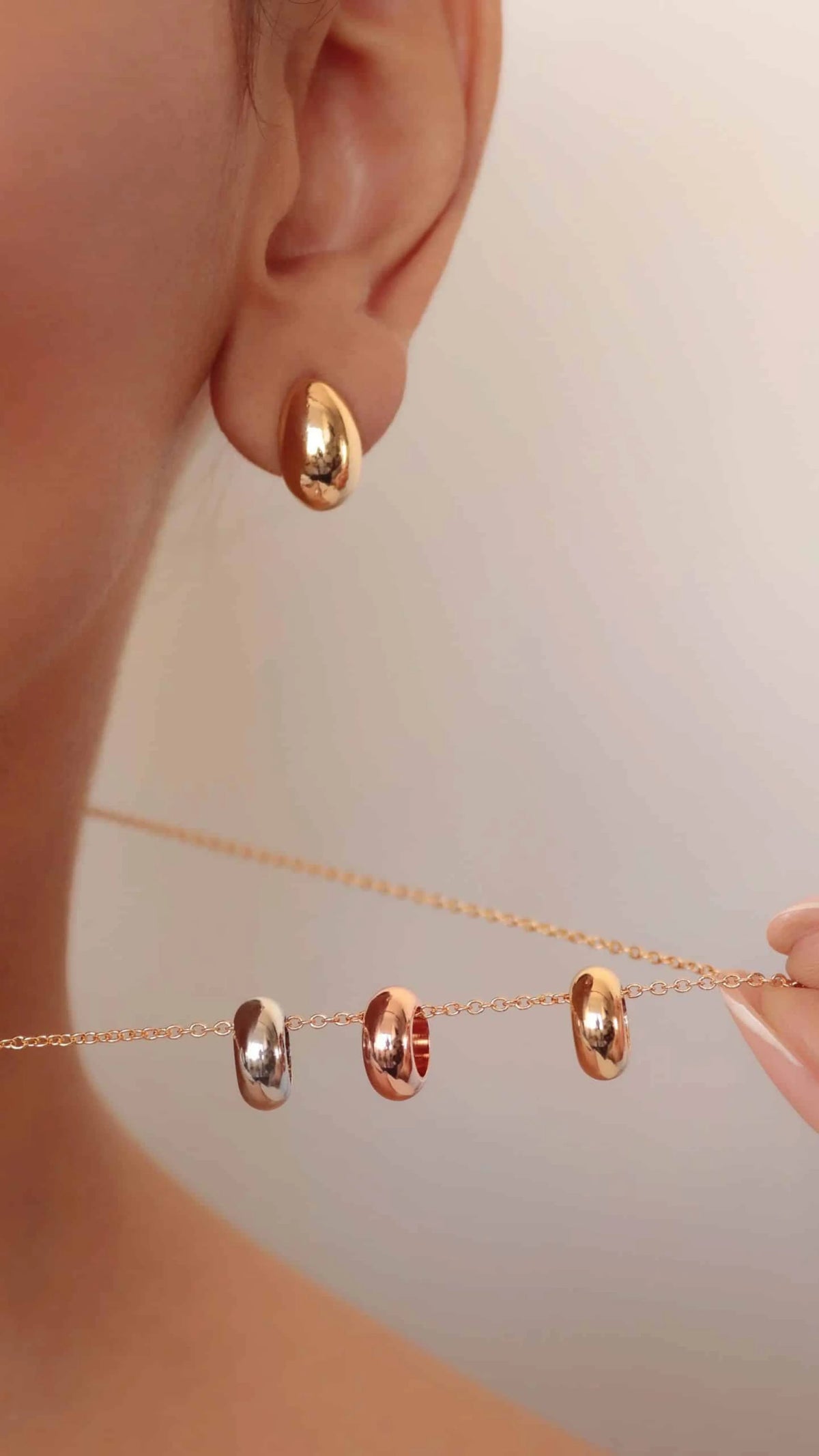 Conjunto Liso Oval Tres Banhos