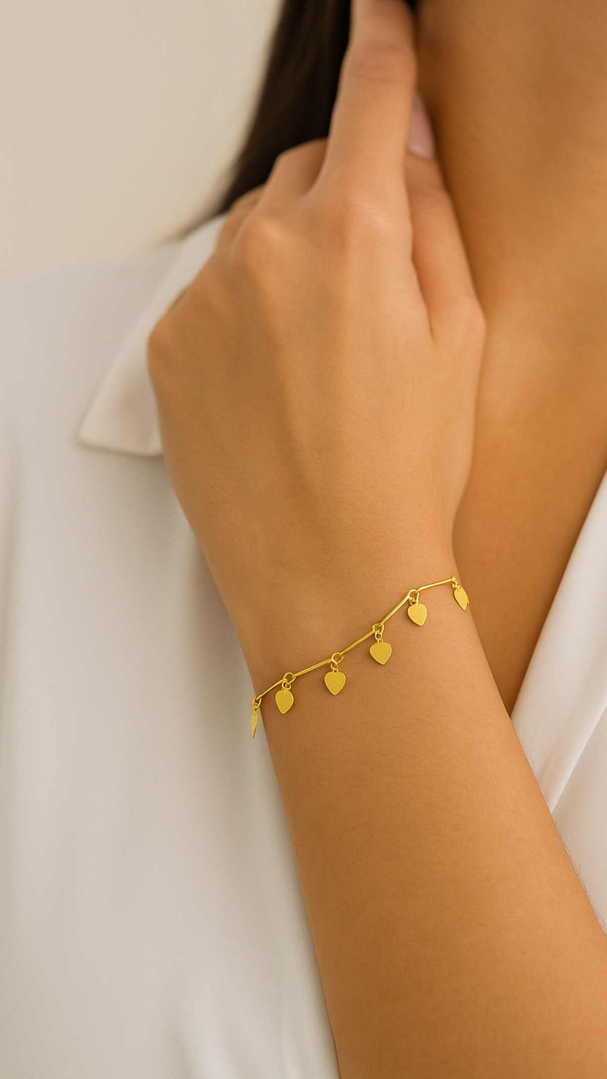 Pulseira Radiante Banhada a Ouro