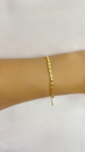 Pulseira Fluxo Dourado